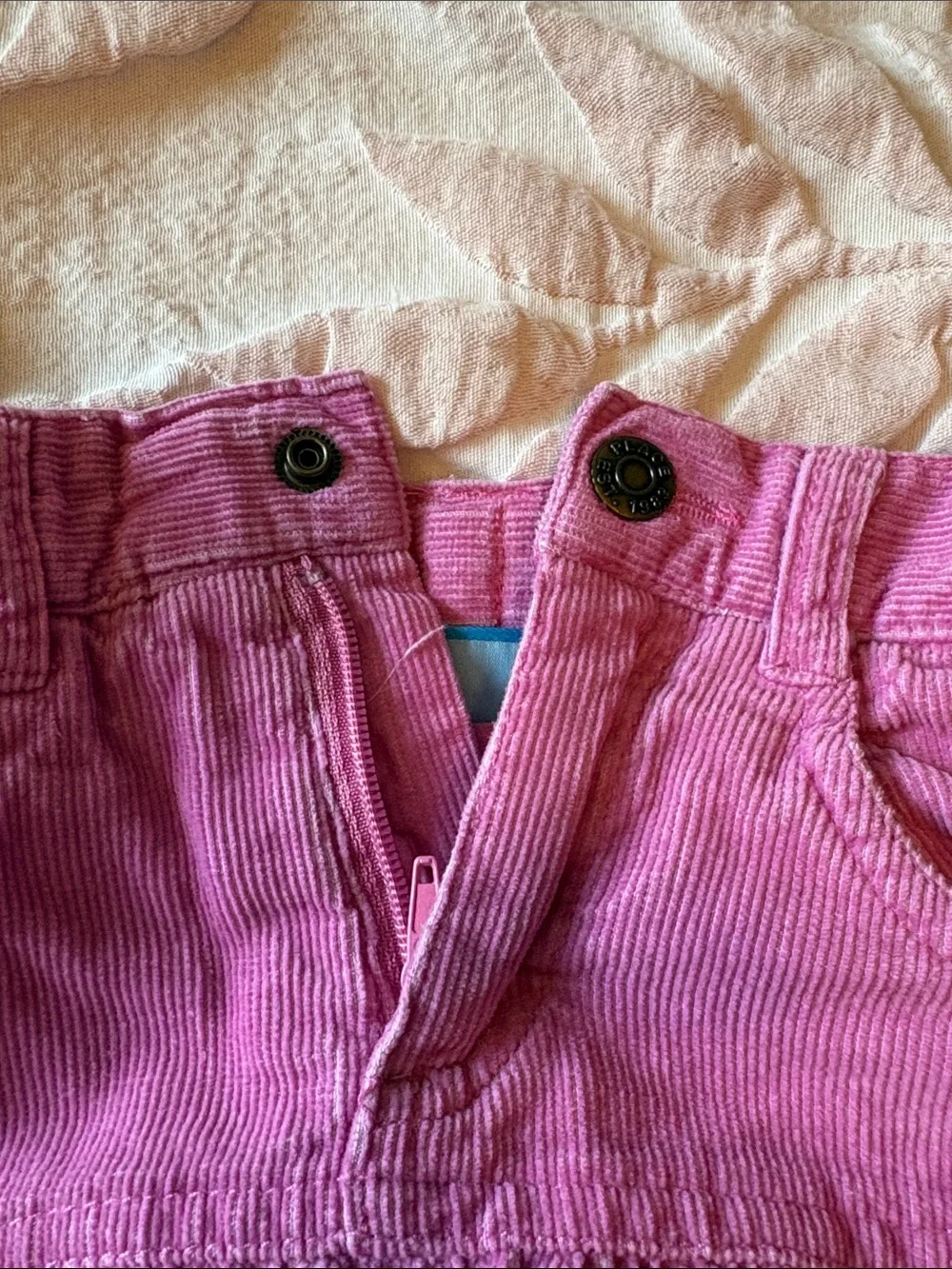 The Children's Place Pink Corduroy Skirt-Style Shorts